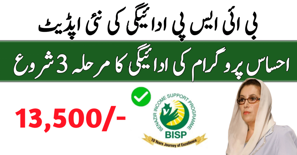 8171 Ehsaas Program Payment